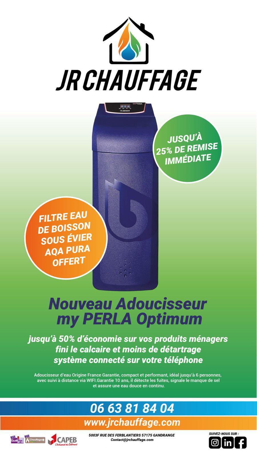 promo adoucisseur